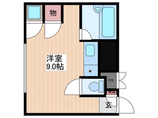 FKコーポの物件間取画像